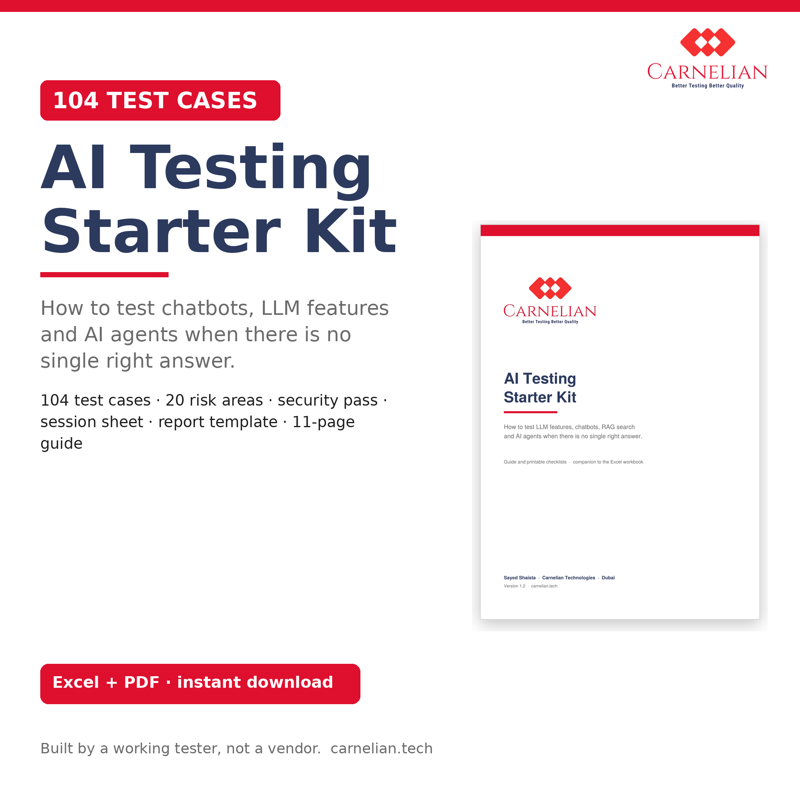 AI Testing Starter Kit cover